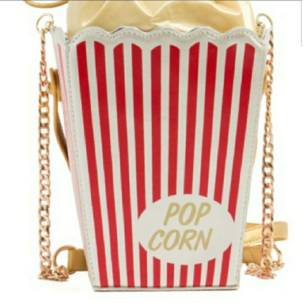 Popcorn clutch bag